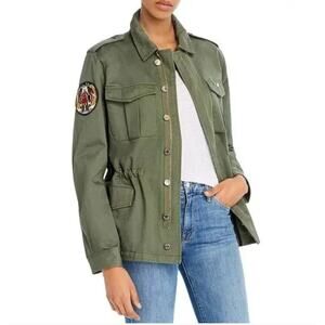Zadig and Voltaire Kayak Military Jacket with Patch Size S